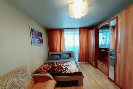 Interior of apartment for daily rent, Molodechno, Bogdana Hmelnickogo str. 11