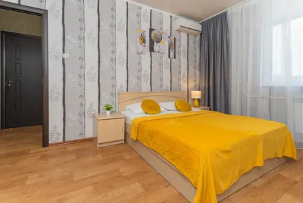 Interior of apartment for daily rent, Polock, Zodchego Ioanna av. 2