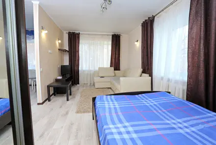 Interior of apartment for daily rent, Polock, Hruckogo str. 10/2
