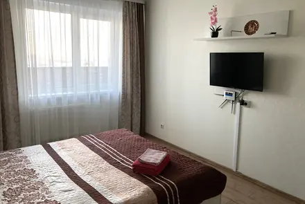 Interior of apartment for daily rent, Polock, Gogolya str. 9