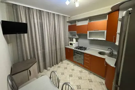 One-bedroom apartment for daily rent in Rechitsa, Stroitelej st. 31