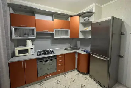 Interior of apartment for daily rent, Rechitsa, Stroitelej st. 31